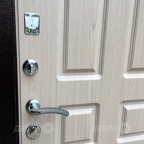 Входная металлическая Дверь Ратибор Комфорт Белёный дуб в Протвино