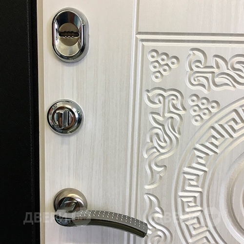 Входная металлическая Дверь Ратибор Спарта Белый Жемчуг в Протвино