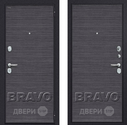 Входная металлическая Дверь Groff Т3-300 Black Wood в Протвино