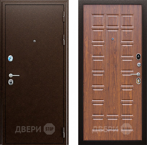 Входная металлическая Дверь АСД Спартак Орех темный в Протвино