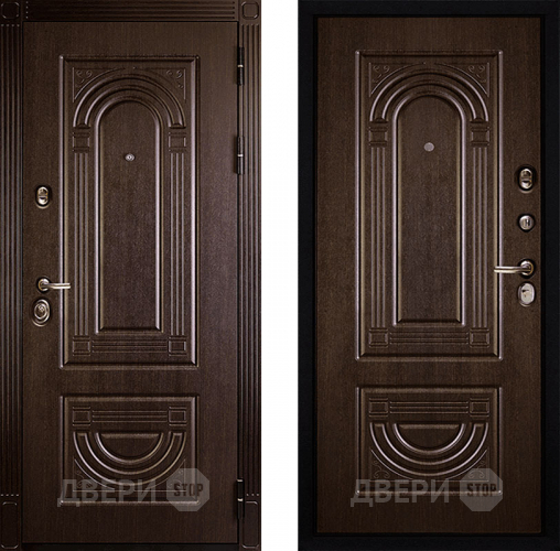 Входная металлическая Дверь Сударь МД-32 Венге в Протвино