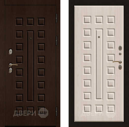 Входная металлическая Дверь Райтвер Р-Сенат Беленый Дуб в Протвино