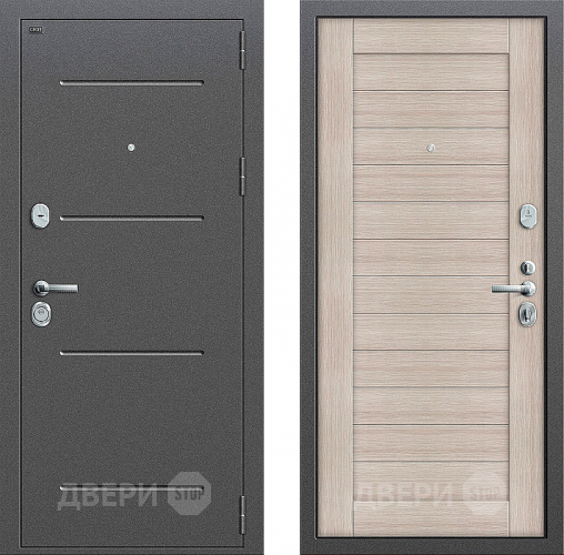 Входная металлическая Дверь Groff Т2-221 Cappuccino Veralinga в Протвино