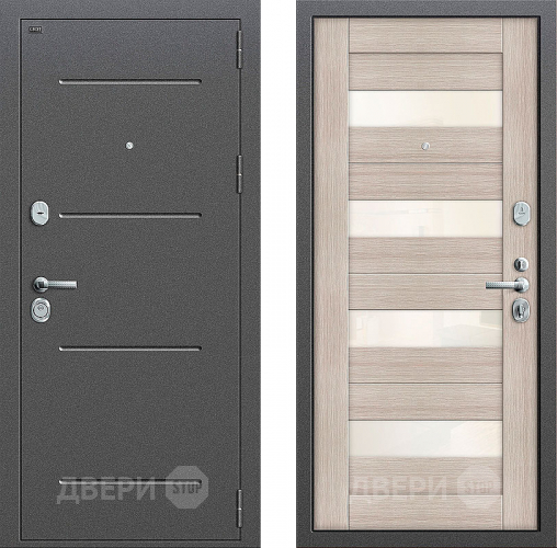 Входная металлическая Дверь Groff Т2-223 Cappuccino Veralinga в Протвино