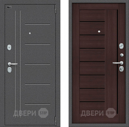 Входная металлическая Дверь Bravo Porta S-2 109/П29 Венге в Протвино