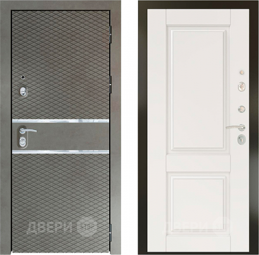 Входная металлическая Райтвер Плаза Графит/Крем в Протвино