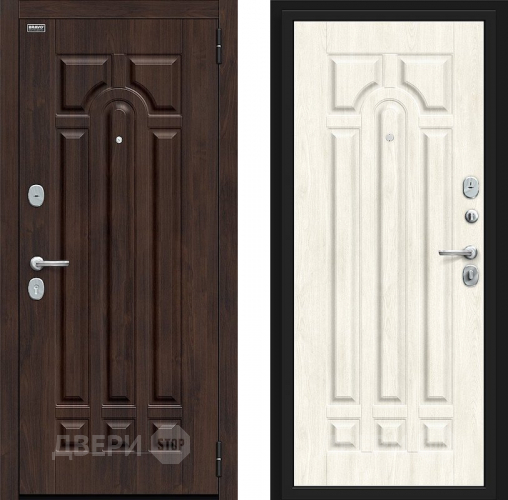 Входная металлическая Дверь Bravo Форт Kale Almon/Nordic Oak в Протвино