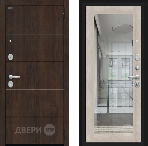 Входная металлическая Дверь Bravo Флэт Kale Almon/Cappuccino Veralinga в Протвино
