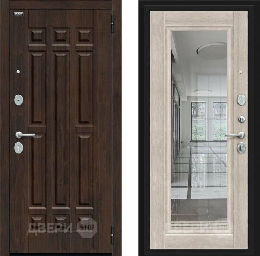 Входная металлическая Дверь Bravo Форм Kale Almon/Cappuccino Veralinga в Протвино