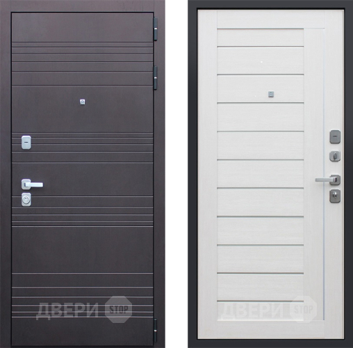 Входная металлическая Дверь АСД Дуэт Лиственница белая в Протвино