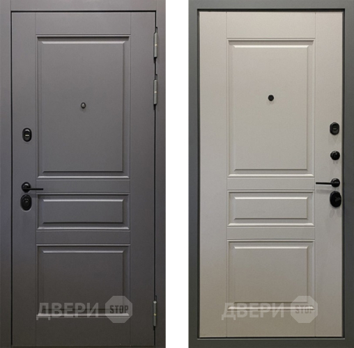 Входная металлическая Дверь Ратибор Лондон 3К Грей в Протвино