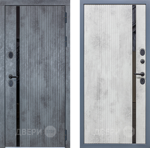 Входная металлическая Дверь Сударь МХ-46 Бетон в Протвино