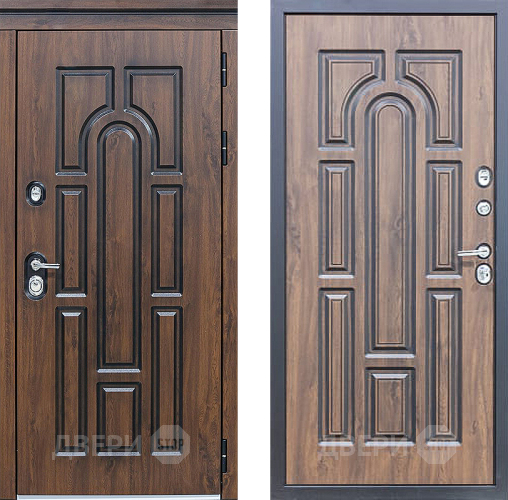 Входная металлическая Дверь Сударь МХ-31 Винорит Темный Дуб в Протвино