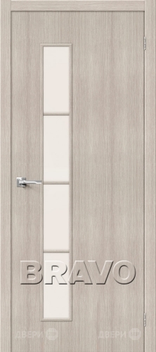 Межкомнатная дверь Тренд-4 (Cappuccino Veralinga) в Протвино