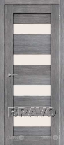 Межкомнатная дверь Порта-23 (Grey Veralinga) в Протвино