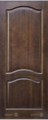 Межкомнатная дверь 7-ПГ темный лак в Протвино