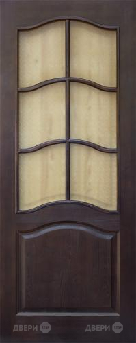 Межкомнатная дверь 7-ПО темный лак в Протвино