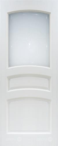 Межкомнатная дверь 16-ПО белый лоск в Протвино