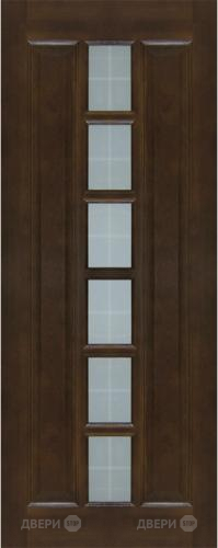 Межкомнатная дверь 11-ПО темный лак в Протвино