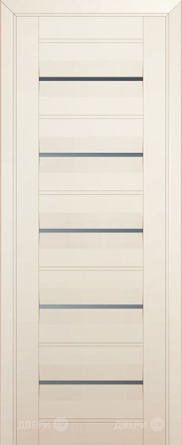 Межкомнатная дверь ProfilDoors 48U магнолия-сатинат (графит) в Протвино