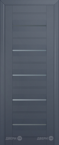 Межкомнатная дверь ProfilDoors 48U антрацит (графит) в Протвино