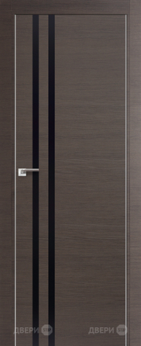 Межкомнатная дверь ProfilDoors 19Z грей (черный глянец) в Протвино