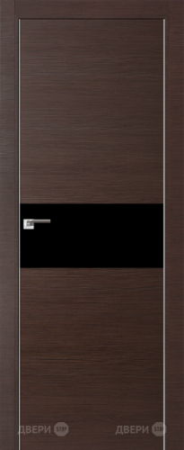 Межкомнатная дверь ProfilDoors 4Z венге кроскут (черный лак) в Протвино