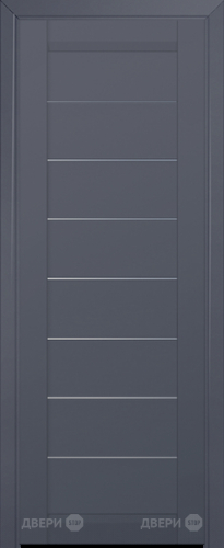 Межкомнатная дверь ProfilDoors 71U антрацит (графит) в Протвино