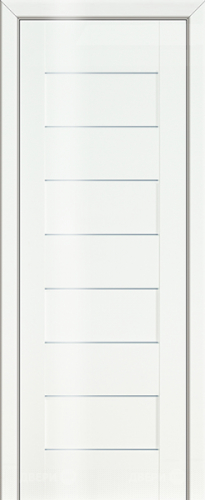 Межкомнатная дверь ProfilDoors 45L белый люкс (графит) в Протвино