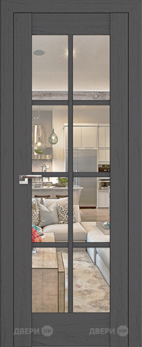 Межкомнатная дверь ProfilDoors 101X пекан темный (матовое) в Протвино