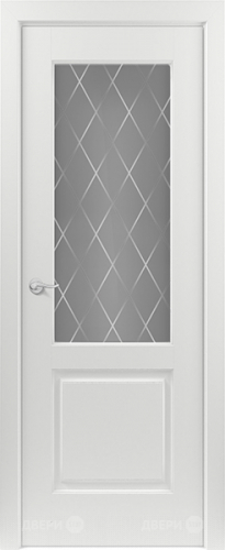 Межкомнатная дверь Венеция ПО RAL 9003 (ромб) в Протвино