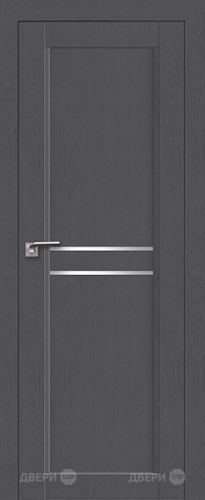 Межкомнатная дверь ProfilDoors 2-75 XN Грувд (графит) в Протвино