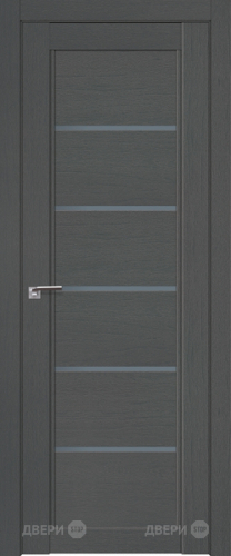 Межкомнатная дверь ProfilDoors 2-76 XN Грувд (графит) в Протвино