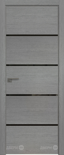 Межкомнатная дверь ProfilDoors 20 ZN Грувд (черный лак) в Протвино