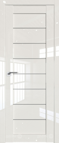 Межкомнатная дверь ProfilDoors 71L Магнолия люкс (графит) в Протвино