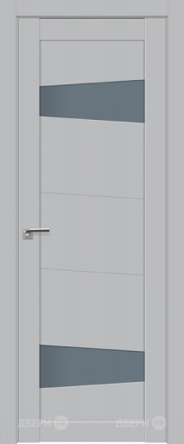 Межкомнатная дверь ProfilDoors 2-84U Манхэттен (графит) в Протвино