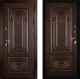 Входная металлическая Дверь Сударь МД-32 Венге в Протвино