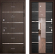 Входная металлическая Дверь (Дверной Континент) Савона с зеркалом Венге в Протвино