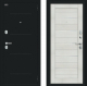 Входная металлическая Дверь Bravo Техно Kale Букле черное/Bianco Veralinga в Протвино