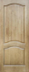 Межкомнатная дверь 7-ПГ светлый лак в Протвино