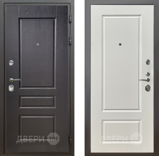 Входная металлическая Дверь Шелтер (SHELTER) Комфорт Дуб английский 5 Силк тирамиссу в Протвино