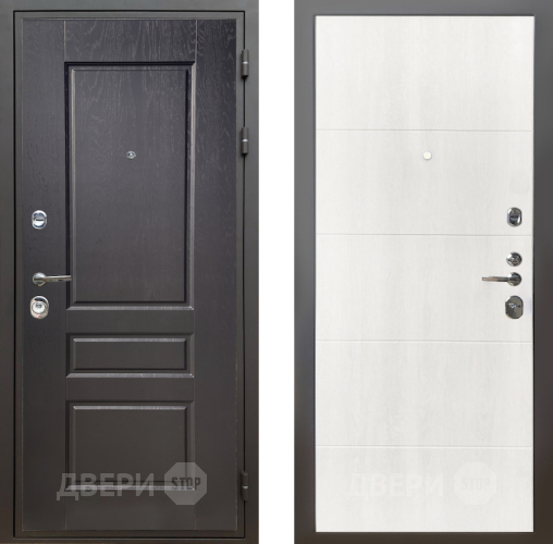 Входная металлическая Дверь Шелтер (SHELTER) Комфорт Дуб английский 7 Дуб филадельфия крем в Протвино