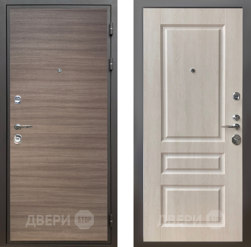 Дверь Шелтер (SHELTER) Комфорт Дуб тоскано поперечный 3 Дуб филадельфия крем в Протвино