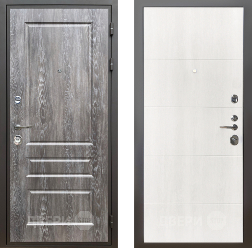 Дверь Шелтер (SHELTER) Комфорт Дуб шале серебро 7 Дуб филадельфия крем в Протвино