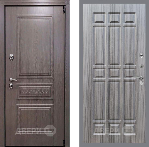 Входная металлическая Дверь Рекс (REX) Пренмиум-S FL-33 Сандал грей в Протвино