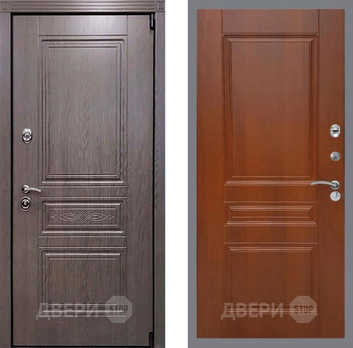 Входная металлическая Дверь Рекс (REX) Пренмиум-S FL-243 Итальянский орех в Протвино