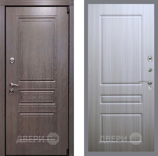 Входная металлическая Дверь Рекс (REX) Пренмиум-S FL-243 Сандал белый в Протвино