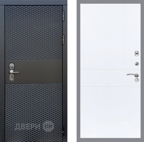 Входная металлическая Дверь Стоп БЛЭК CISA ФЛ-290 Силк Сноу в Протвино