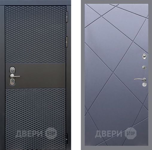 Входная металлическая Дверь Стоп БЛЭК CISA ФЛ-291 Силк титан в Протвино