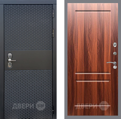 Входная металлическая Дверь Стоп БЛЭК CISA ФЛ-117 Итальянский орех в Протвино